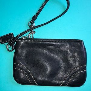 Authentic Coach Wristlet - extra small